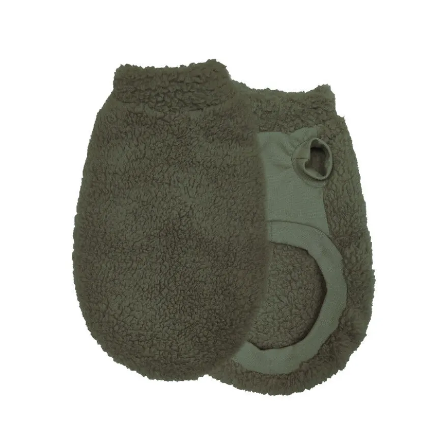 Outech Borreguillo Sudadera Caqui para perros