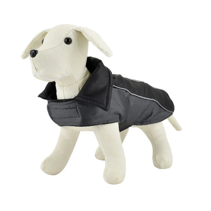 Outech Chubasquero negro para perros
