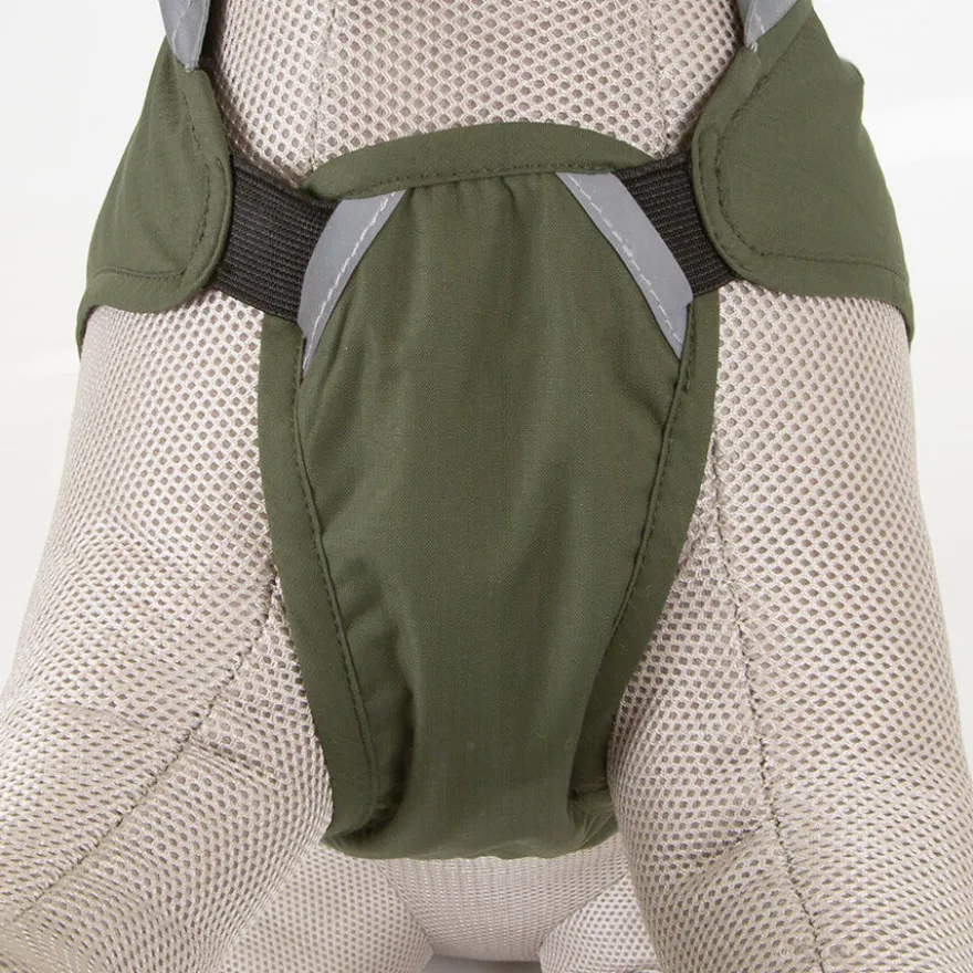 Outech Dakar Impermeable verde para perros