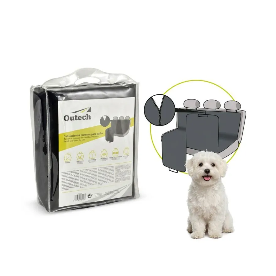 Outech Funda de Coche Impermeable para mascotas