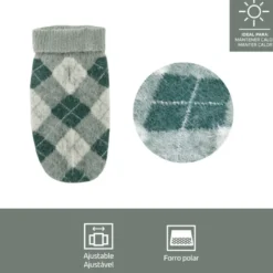 Outech Jersey con Rombos Verdes para perros