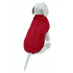 Outech Jersey rojo de trenza para perros