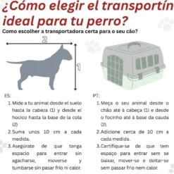 Outech Neila Transportín especial coche para perros y gatos