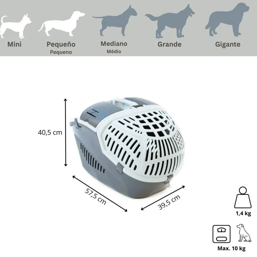 Outech Neila Transportín especial coche para perros y gatos