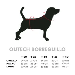 Outech Sudadera Borreguillo Perla para perros