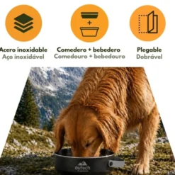 Outech X-perience Comedero Plegable Portatil para perros