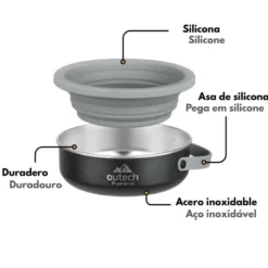 Outech X-perience Comedero Plegable Portatil para perros