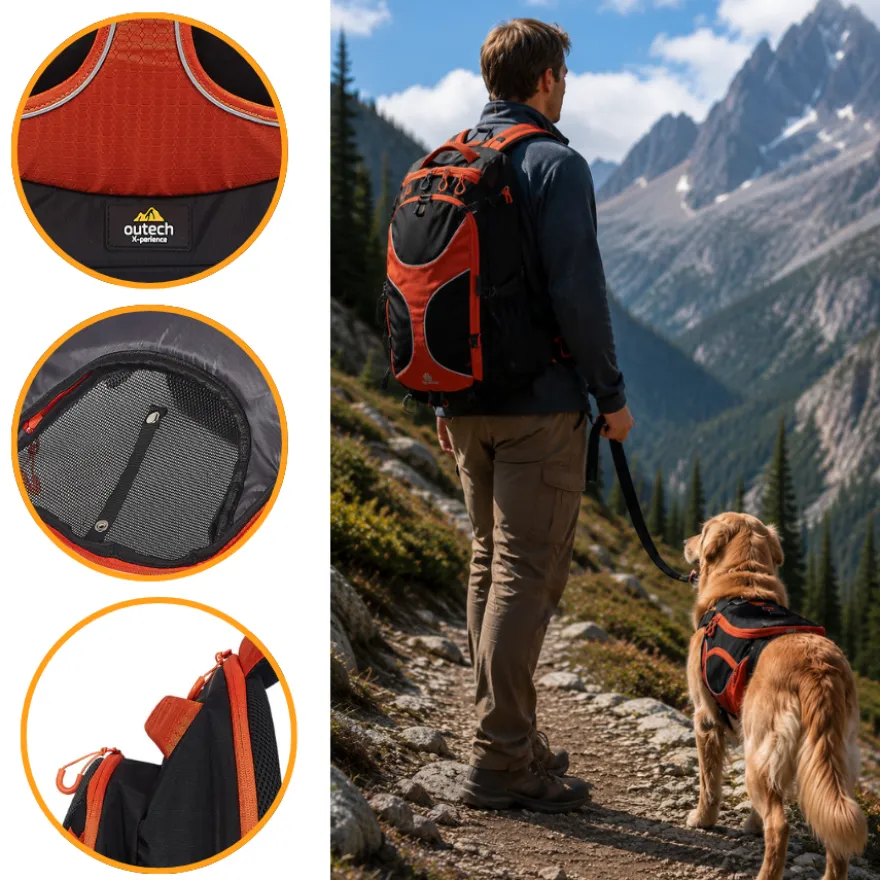 Outech X-perience Mochila Deportiva para perros y gatos