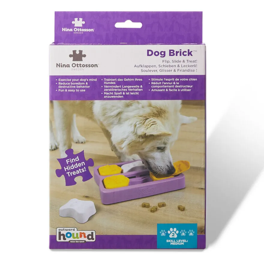 Outward Hound Brick Puzzle para perros