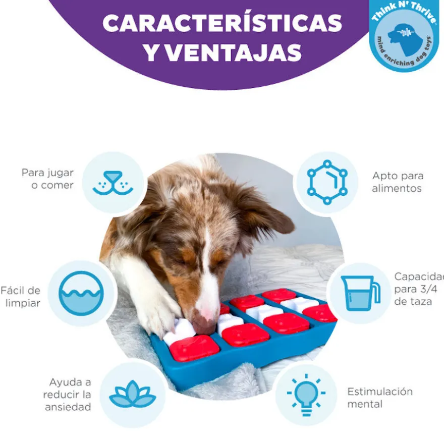Outward Hound Brick Rompecabezas para perros