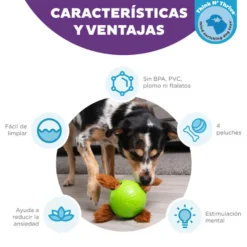Outward Hound Snuffle n’ Treat Pelota Interactiva Portagolosinas para perros