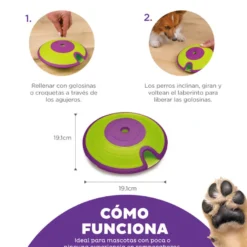 Outward Hound Treat Maze Disco Interactivo para perros
