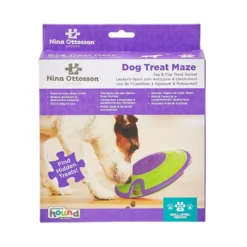 Outward Hound Treat Maze Disco Interactivo para perros