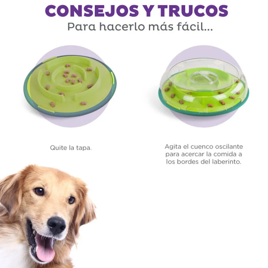 Outward Hound Wobble Bowl Juguete Interactivo Portagolosinas para perros