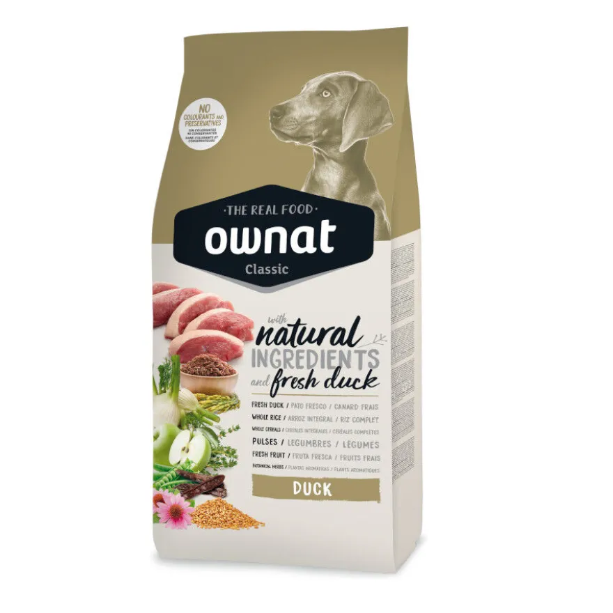 Ownat Classic Pienso Pato para perros