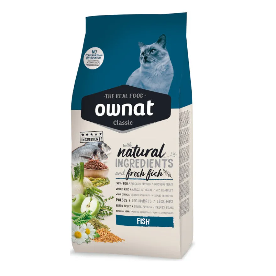 Ownat Classic Pienso Pescado para gatos