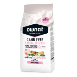 Ownat Grain Free Hipoalergénico Mini Cordero pienso para perros