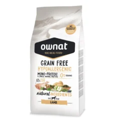 Ownat Grain Free Hypoallergenic Cordero pienso para perros