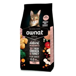 Ownat Ultra Mature Pienso Pollo y Pavo para gatos