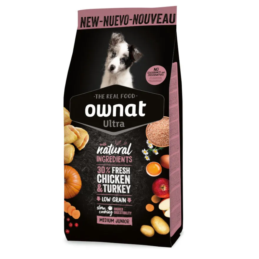 Ownat Ultra Medium Junior pienso para cachorros
