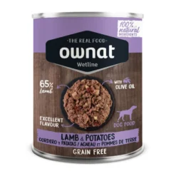 Ownat Wetline Cordero y Patatas lata para perros