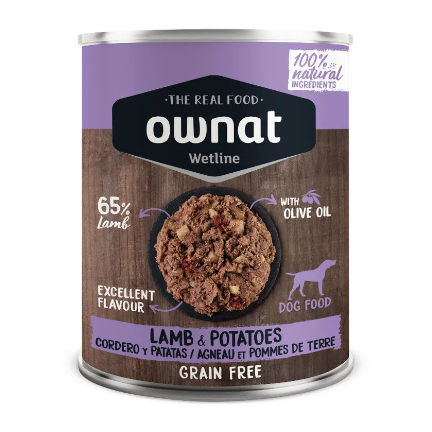 Ownat Wetline Cordero y Patatas lata para perros