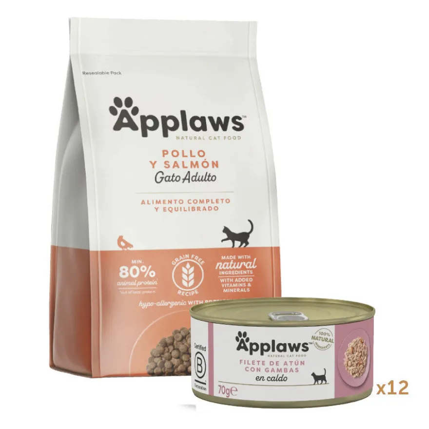 Pack comida gato grain free Applaws