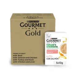 Pack Comida Húmeda Bocaditos en Salsa Gato Adulto Gourmet
