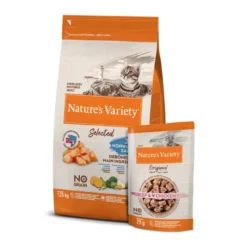 Pack de pienso y comida húmeda para gatos esterilizados de Nature's Variety