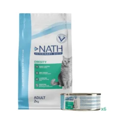 Pack Nath Obesity - pienso y comida húmeda para gato