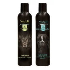 Pack Yes! pH Champú 1L Aloe Vera + 250 ml acondicionador para perros