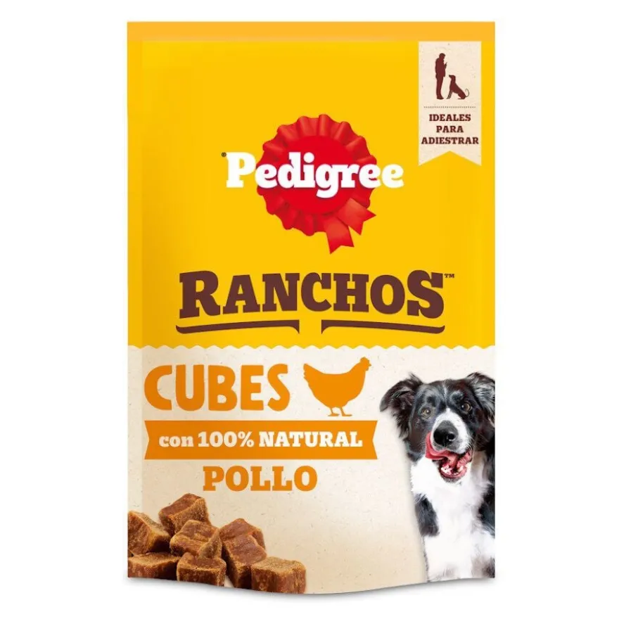 Pedigree Bocaditos Ranchos Cubes de Pollo para perros