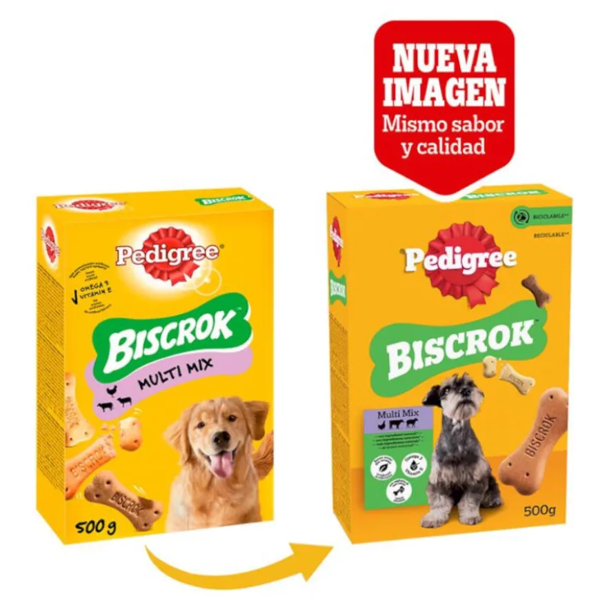 Pedigree Galletas Biscrok de 3 Sabores para Perros