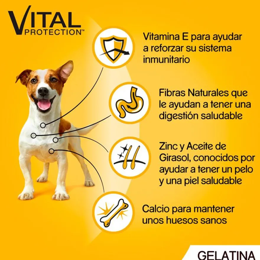 Pedigree Pollo y Pescado Gelatina en Bolsita para Perros - Multipack