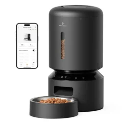 Petlibro Granary Wi-Fi Comedero Automático Negro para perros y gatos