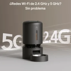 Petlibro Granary Wi-Fi Comedero Automático Negro para perros y gatos