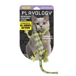 Playology Juguete Lagarto Realista para gatos