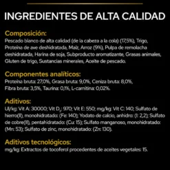 Pro Plan Adult All Sizes Light/Sterilised Pescado Blanco pienso para perros