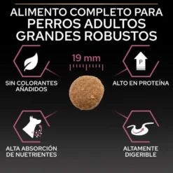 Pro Plan Adult Large Robust Salmón pienso para perros Piel Sensible