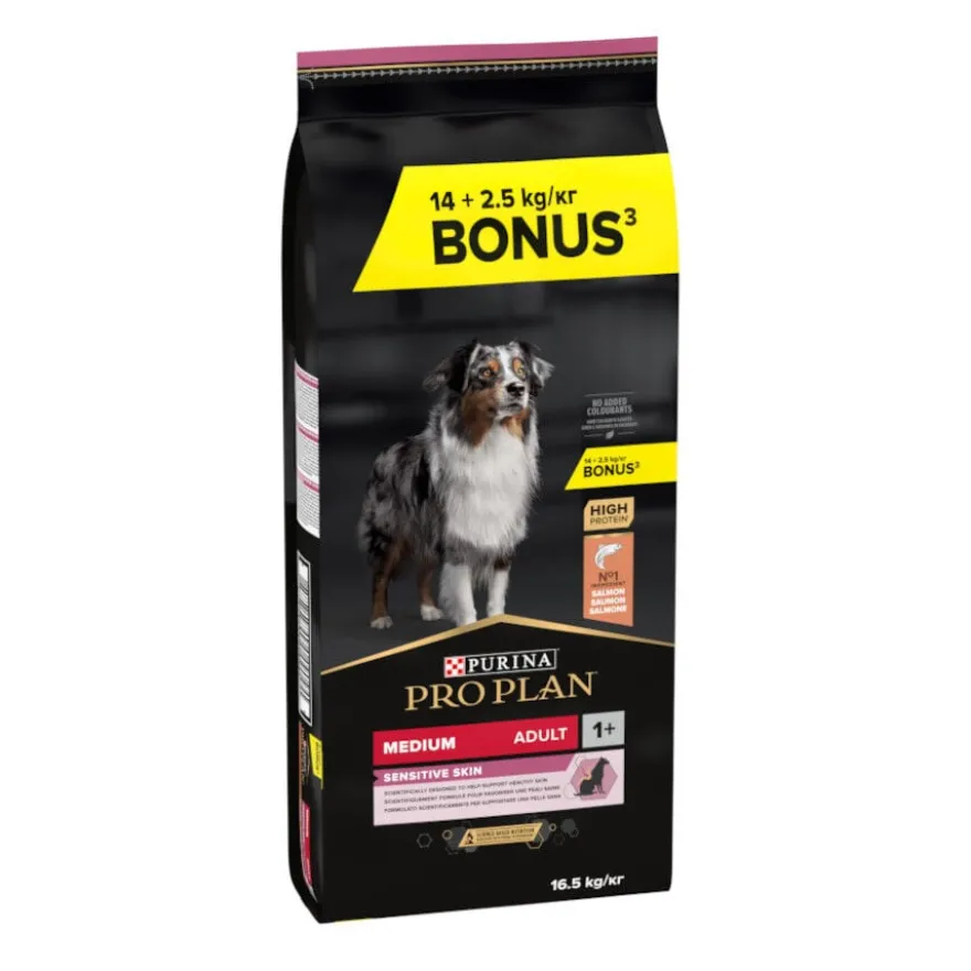 Pro Plan Adult Medium Sensitive Skin Salmón pienso para perros