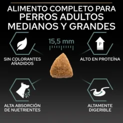 Pro Plan Adult Medium y Large Digestión Pavo pienso para perros