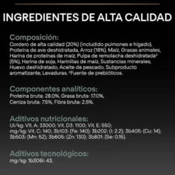 Pro Plan Adult Small y Mini Digestión Cordero pienso para perros