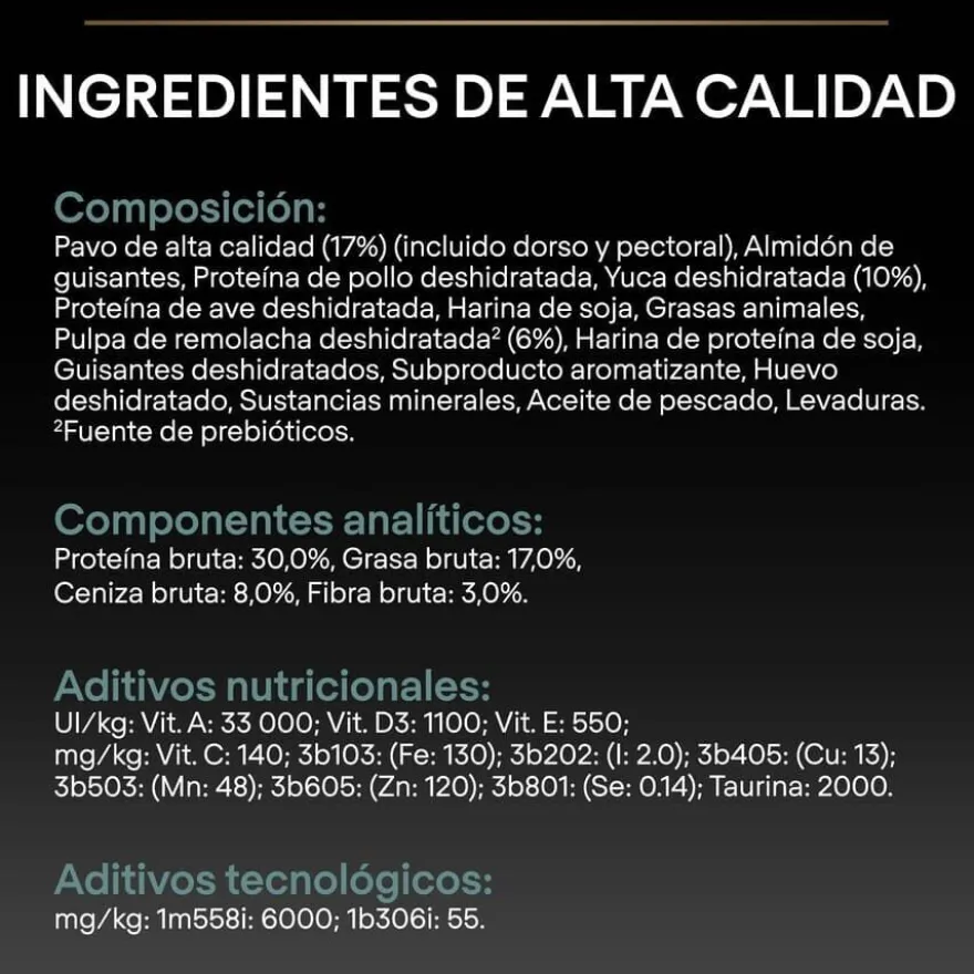 Pro Plan Adult Small y Mini Digestión Pavo pienso para perros