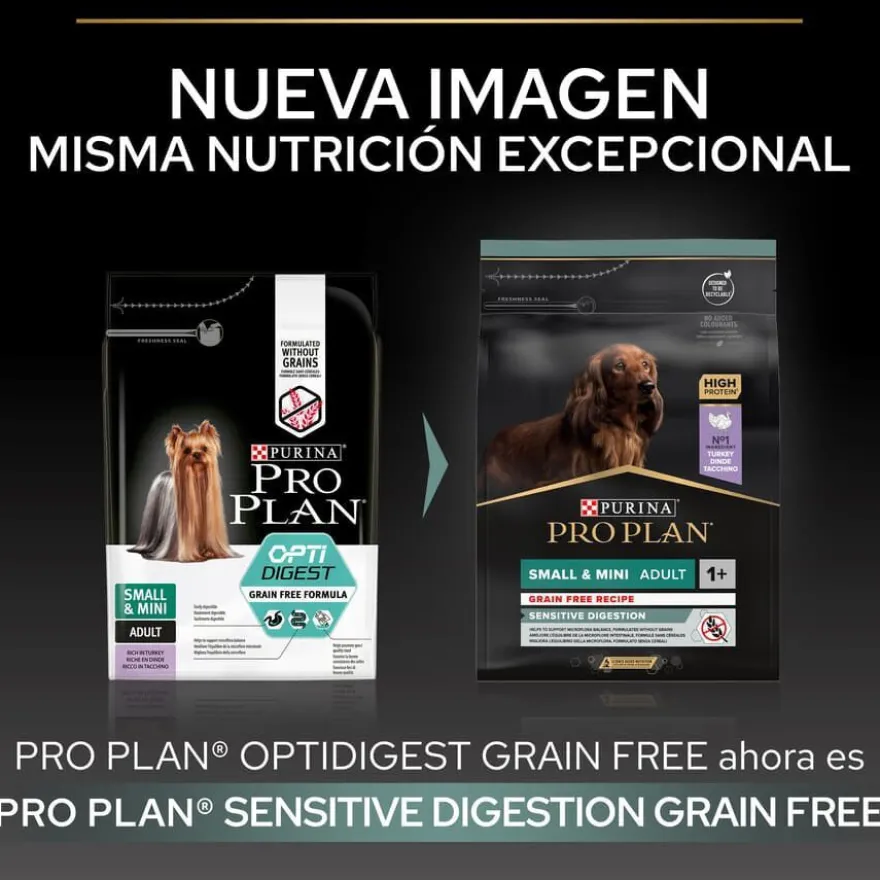 Pro Plan Adult Small y Mini Digestión Pavo pienso para perros
