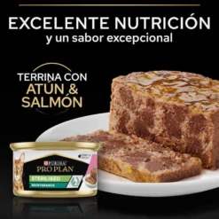 Pro Plan Adult Sterilised Maintenance Salmón y Atún lata para gatos