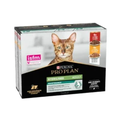 Pro Plan Adult Sterilised Maintenance Pollo y Buey en Salsa sobre para gatos