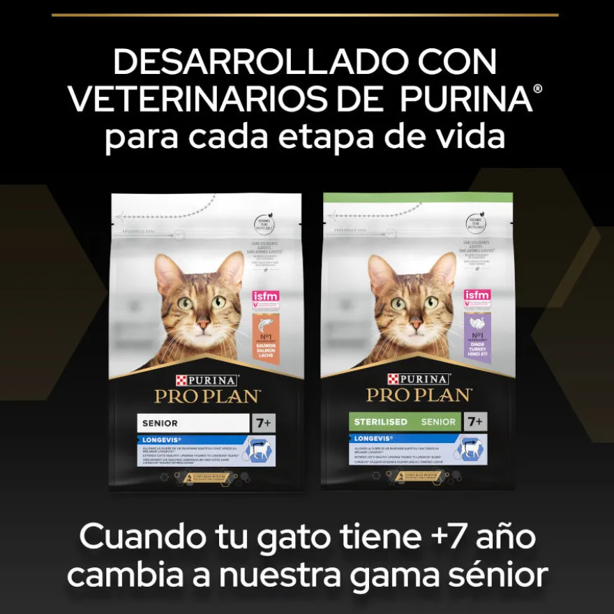 Pro Plan Adult Sterilized Salmón Pienso para gatos