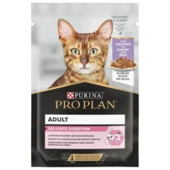 Pro Plan Delicate Digestion con Pavo en Salsa para gatos