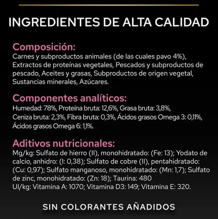 Pro Plan Delicate Digestion con Pavo en Salsa para gatos