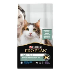 Pro Plan LiveClear Sterilised Pavo pienso para gatos seniors